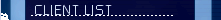 CLIENT LIST