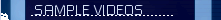 SAMPLE VIDEOS